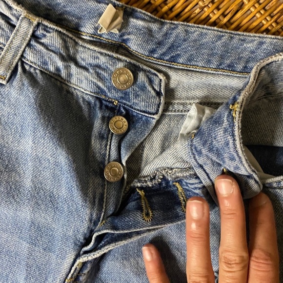 TopShop Distressed Jeans - Picture 2 of 4